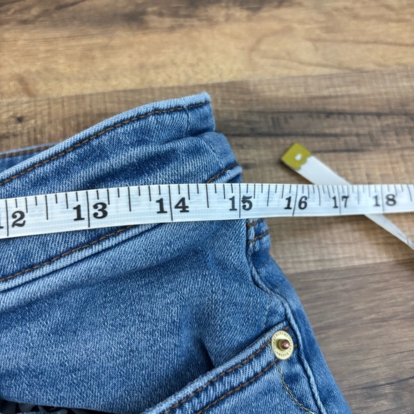 Tommy Bahama Tema Indigo Tweets Slim Boyfriend Jeans Embroidered Parrot - Picture 9 of 11